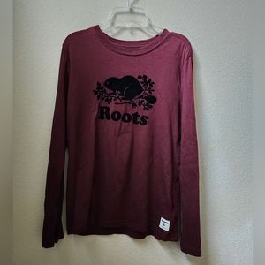 ROOTS kids XL long sleeve t shirt